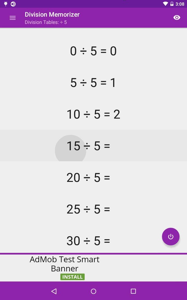 Division Memorizer screenshot image 4_Androidswiki.net
