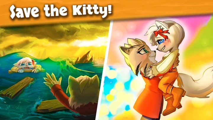 Cat Stories: Match 3 Puzzles screenshot image 2_Androidswiki.net