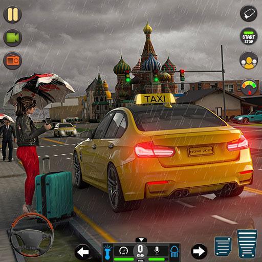 City Taxi Simulator Car Drive screenshot image 1_Androidswiki.net