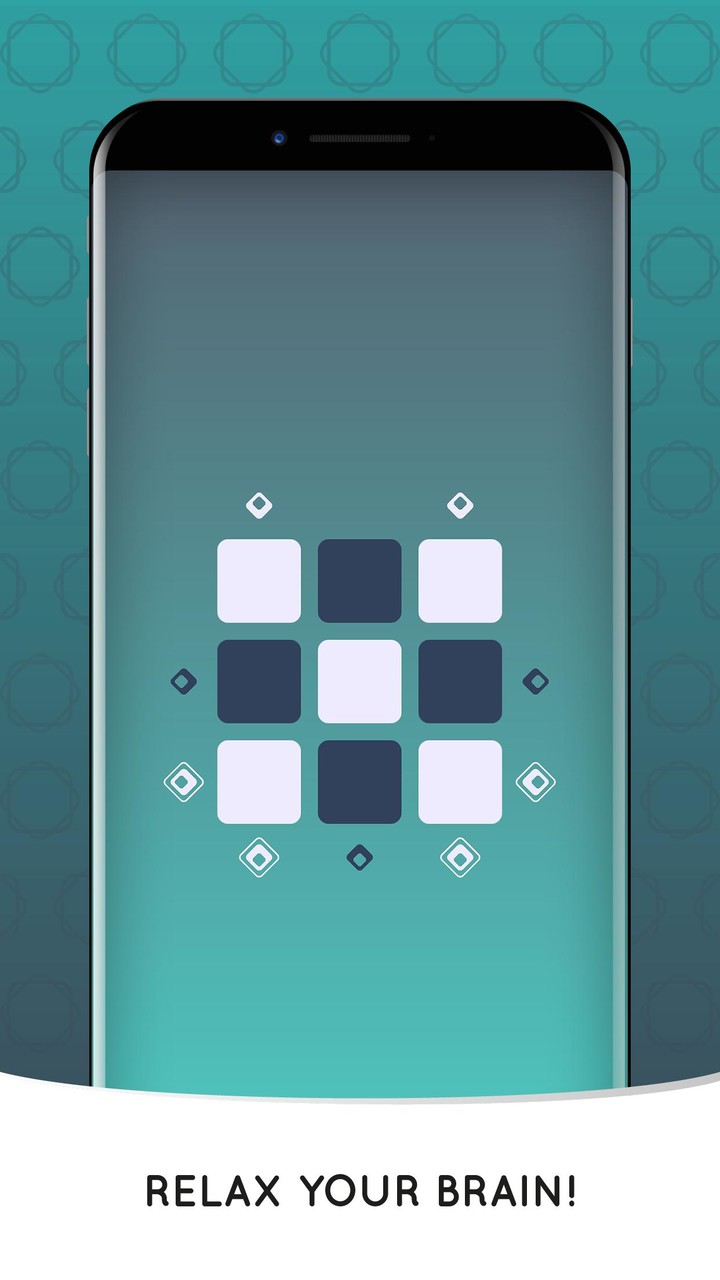Zen Squares: Flat Rubik's Cube screenshot image 3_Androidswiki.net