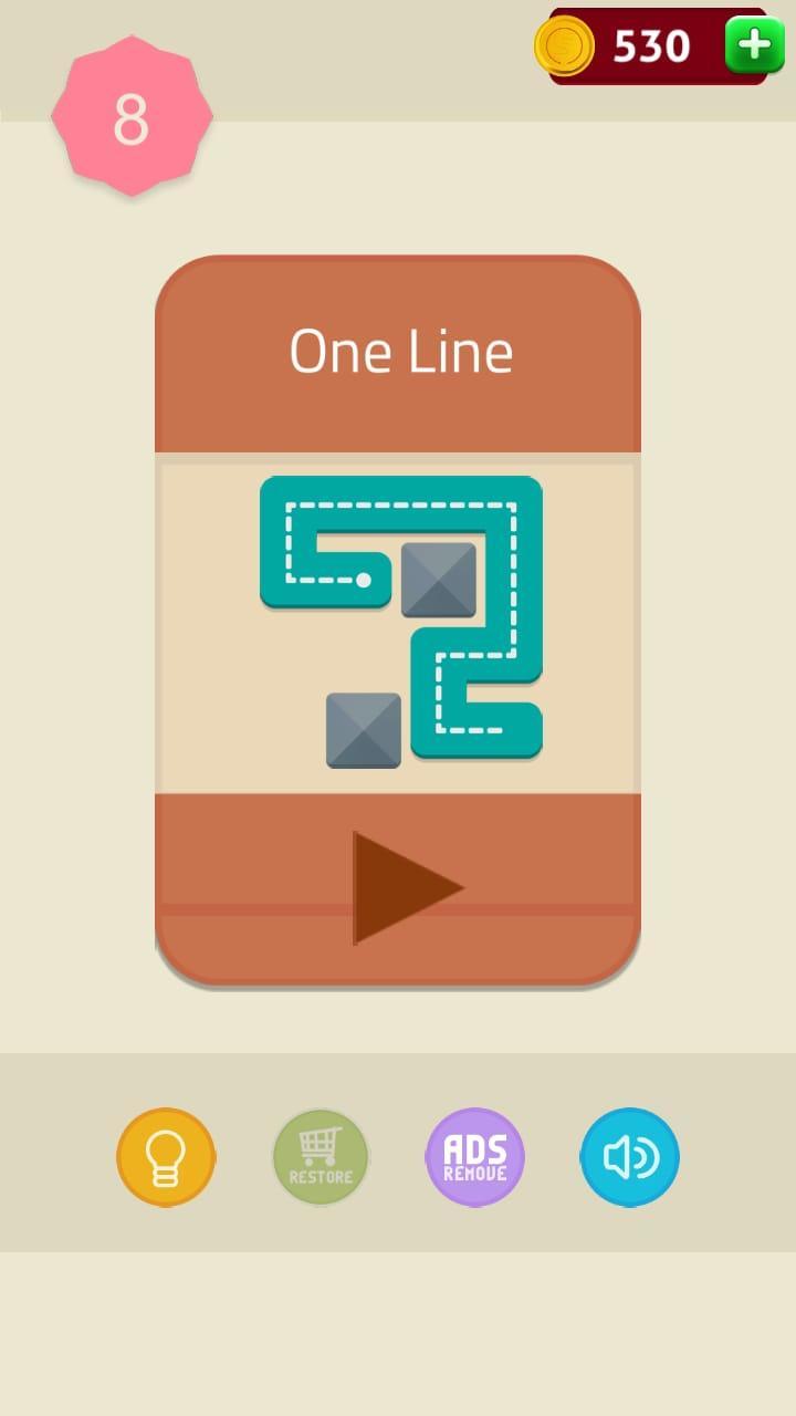 One Line Puzzle - Fill it screenshot image 1_Androidswiki.net