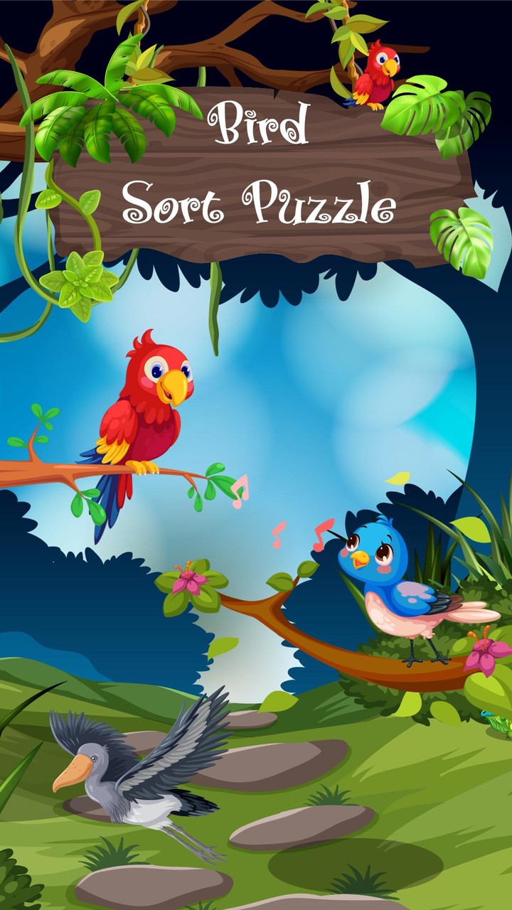 Bird Sorting Fun Puzzle Game screenshot image 1_Androidswiki.net