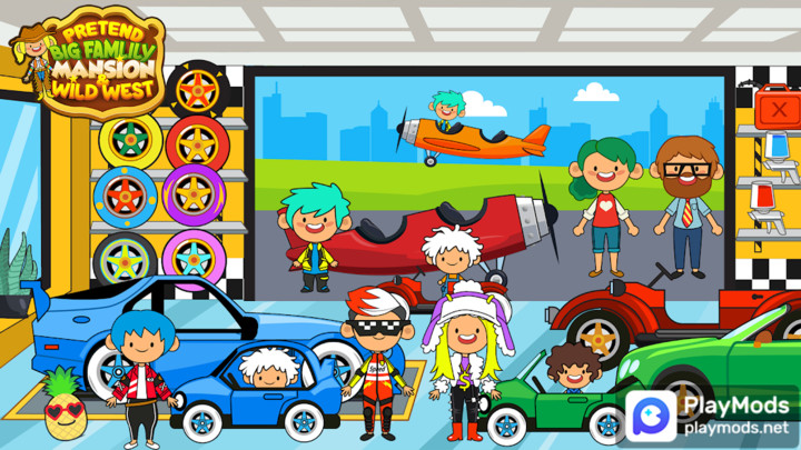 My Pretend Family Mansion<span>(unlock all content)</span> screenshot image 5_Androidswiki.net