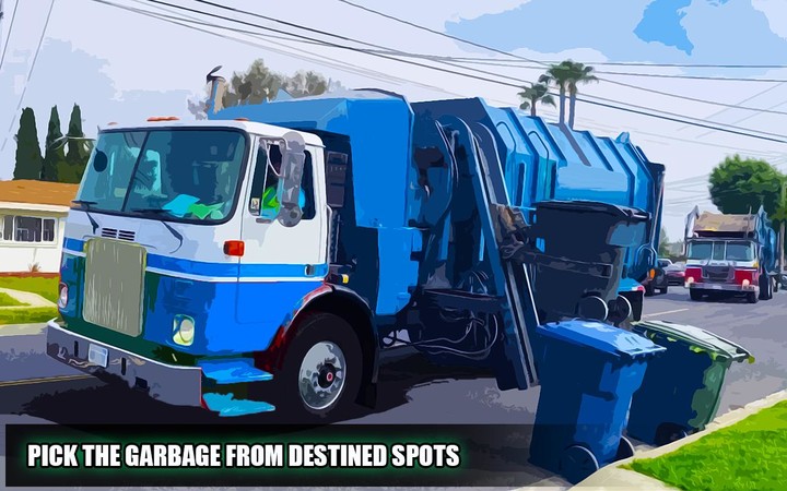 Trash Truck Game Garbage Truck screenshot image 6_Androidswiki.net