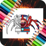 Choo Choo Charles Coloring1.0_Androidswiki.net