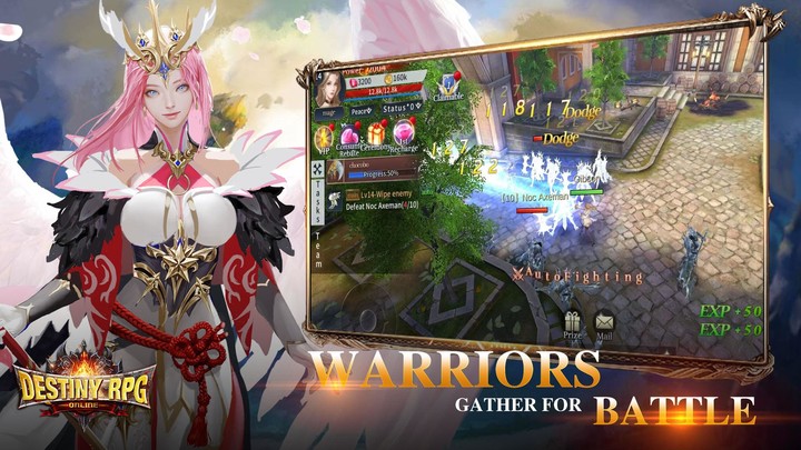 Destiny RPG -mmorpg GameOnline screenshot image 4_Androidswiki.net