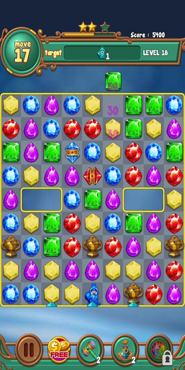 Puzzle Jewels screenshot image 3_Androidswiki.net