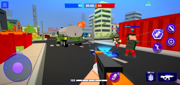 Pixel Wars: FPS PvP Gun Games screenshot image 2_Androidswiki.net