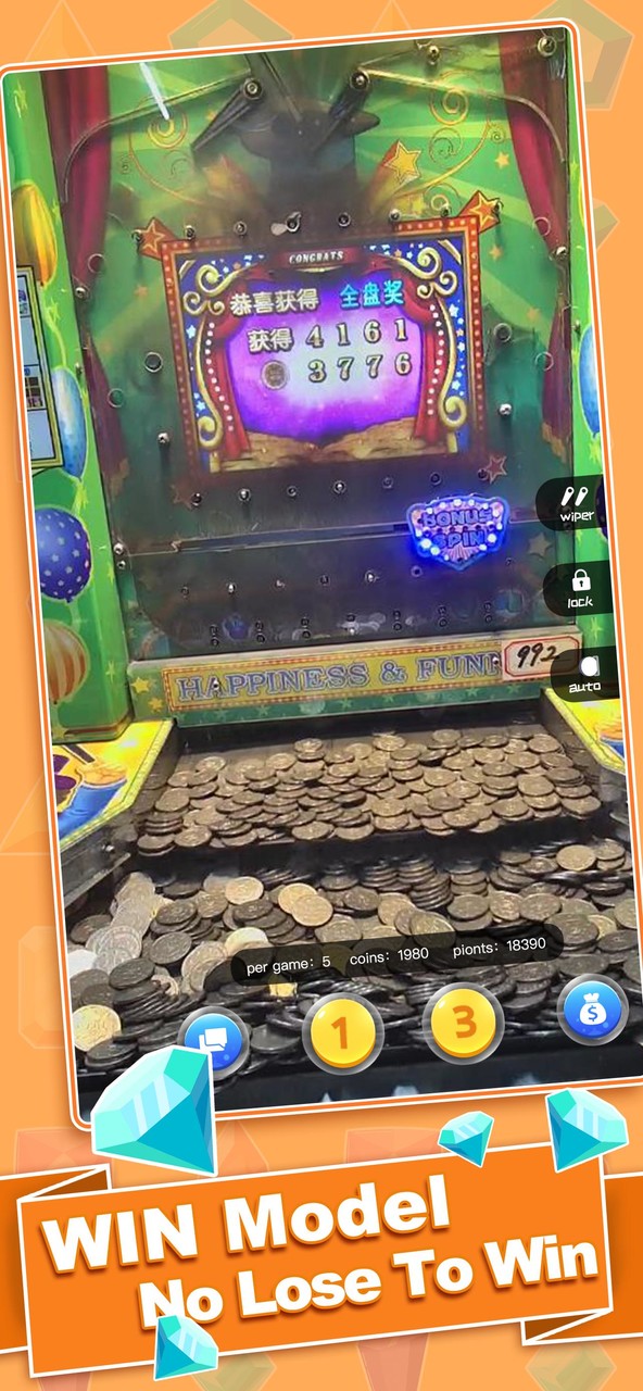 Coin Machine-Real coin pusher screenshot image 1_Androidswiki.net