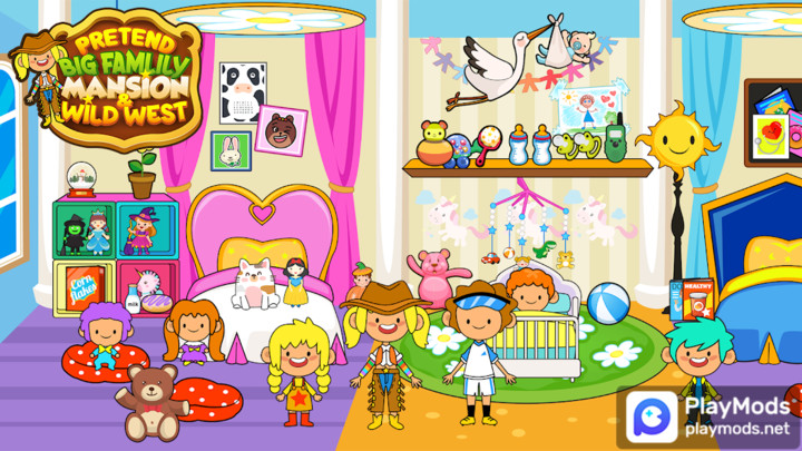 My Pretend Family Mansion<span>(unlock all content)</span> screenshot image 3_Androidswiki.net