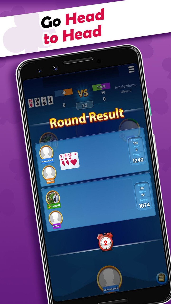 GamePoint Klaverjassen screenshot image 3_Popularmodapk.com