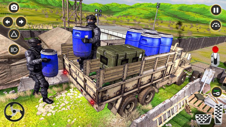 Army Truck Game Military Truck screenshot image 1_Androidswiki.net