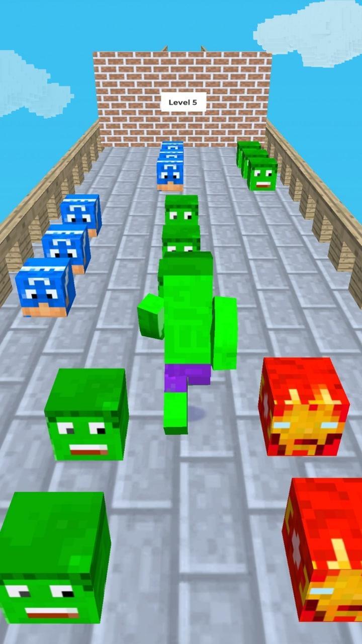 Craft Hero Runner: Music Rush screenshot image 5_Androidswiki.net
