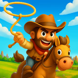 Cowboy Lasso Master: Idle Game<span>(free shopping)</span>1.0.5_Androidswiki.net