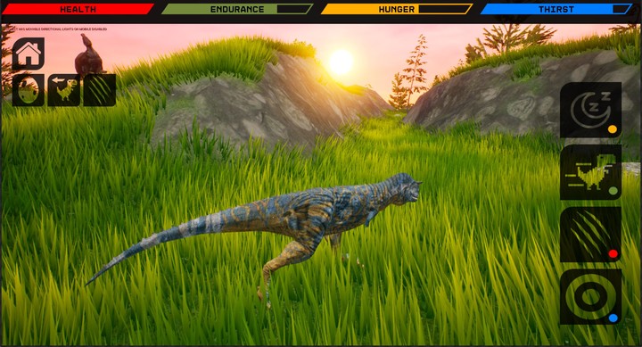 Carnotaurus Simulator dinosaur screenshot image 2_Androidswiki.net