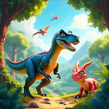 Dinosaur Land - Dino Park<span>(Unlimited Coins)</span>3.0_Androidswiki.net