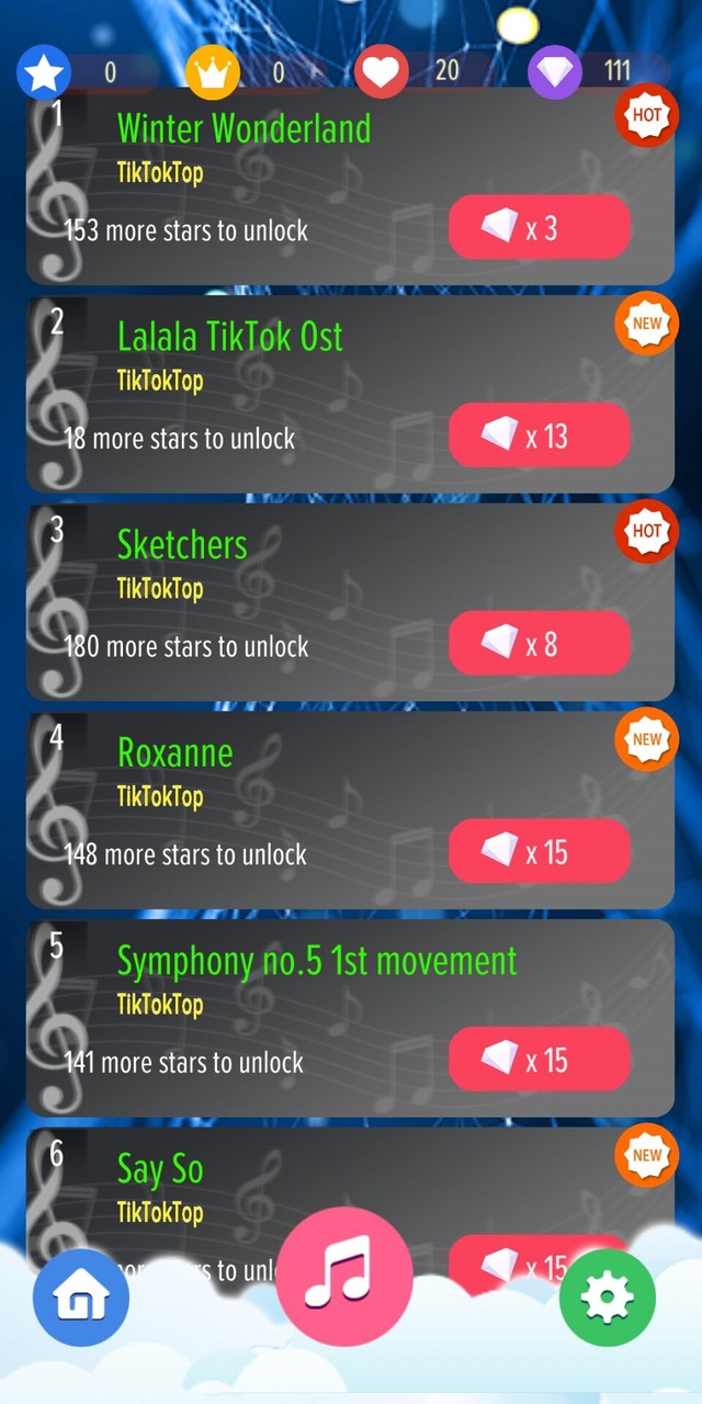 🎵 DJ TikTok Songs - Piano Tiles screenshot image 5_Androidswiki.net