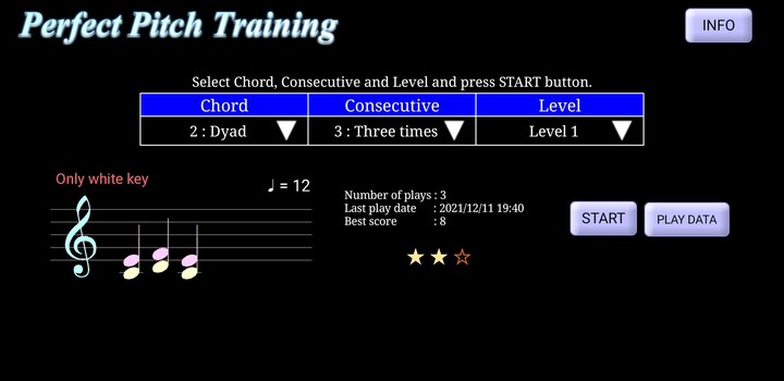 Perfect Pitch Training screenshot image 1_Androidswiki.net