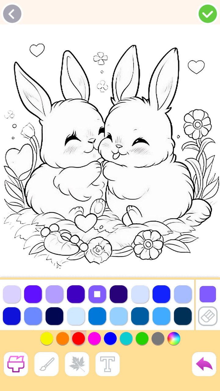 Animal coloring pages games screenshot image 3_Androidswiki.net