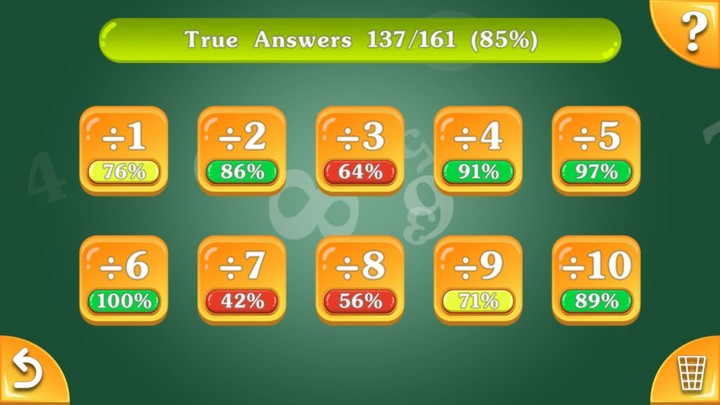 Multiply & Division (2х2) screenshot image 5_Androidswiki.net