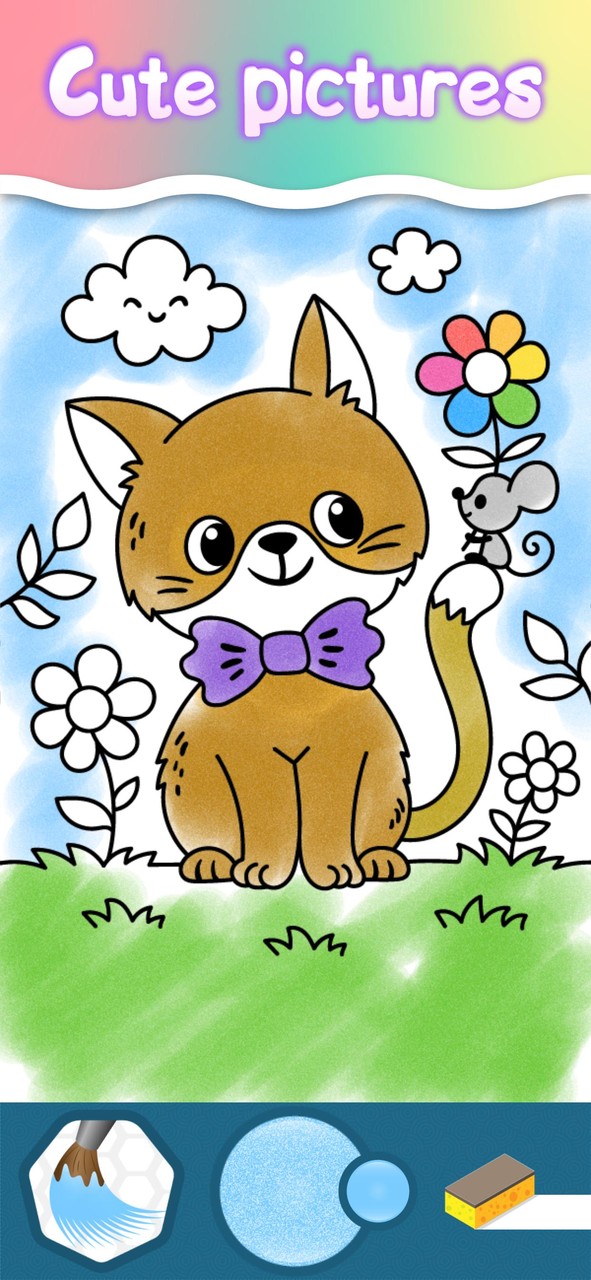 Princess coloring book pages screenshot image 3_Androidswiki.net