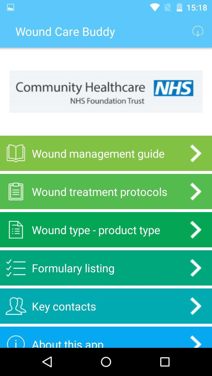 Wound Care Buddy screenshot image 1_Androidswiki.net