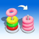 Color Hoop : Ring Sort ASMR 3D1.0.9_Androidswiki.net