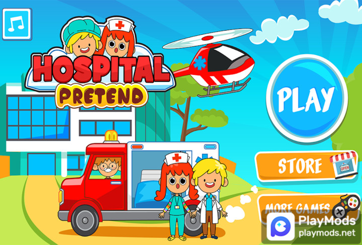 My Pretend Hospital Town Life<span>(unlock all content)</span> screenshot image 5_Androidswiki.net