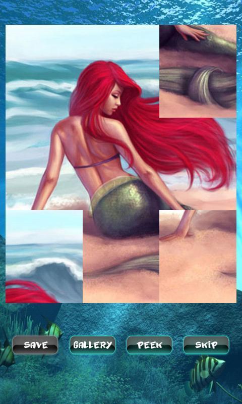 Mermaid Sea Puzzles screenshot image 3_Androidswiki.net
