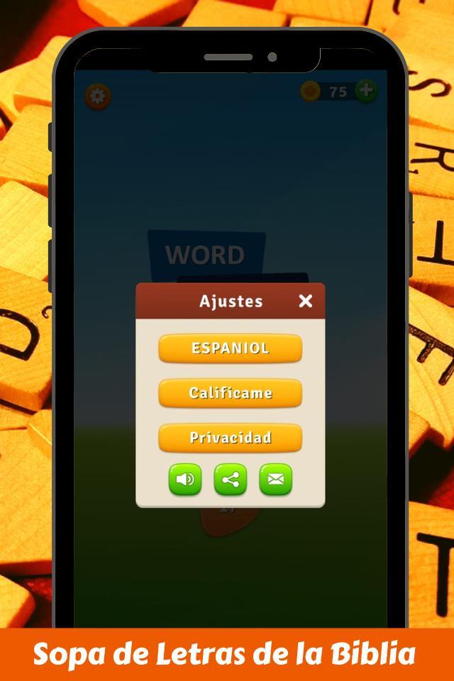 Sopa de Letras de la Biblia Gr screenshot image 4_Androidswiki.net