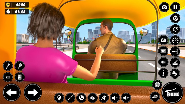 Auto Tuk Tuk Rickshaw Game screenshot image 4_Androidswiki.net