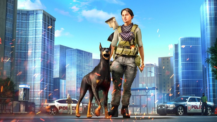 Super Miami Girl : Dog Crime screenshot image 1_Androidswiki.net