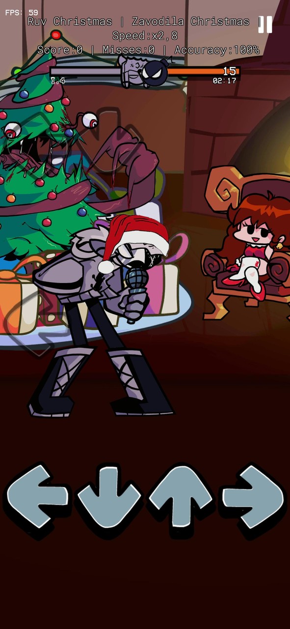 FNF Zavodila Xmas screenshot image 2_Androidswiki.net