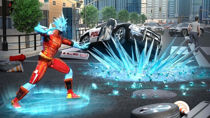 Snow Storm Superhero screenshot image 1_Androidswiki.net