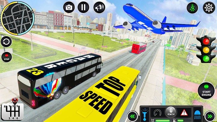 Coach Bus Simulator Racing Bus screenshot image 4_Androidswiki.net