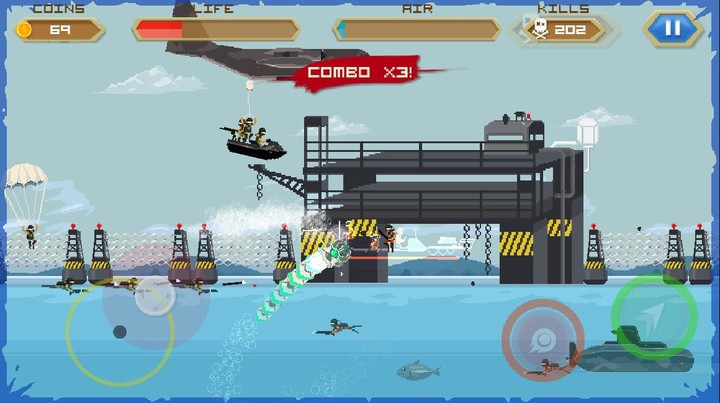 Deep Worm 2 - Worm attack screenshot image 4_Androidswiki.net