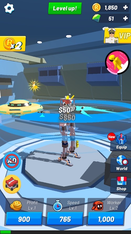 Idle Robot Inc - Idle, Tycoon & Simulation(no watching ads to get Rewards) screenshot image 4_Popularmodapk.com