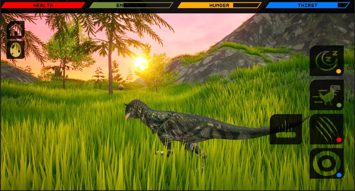 Carnotaurus Simulator dinosaur screenshot image 5_Androidswiki.net