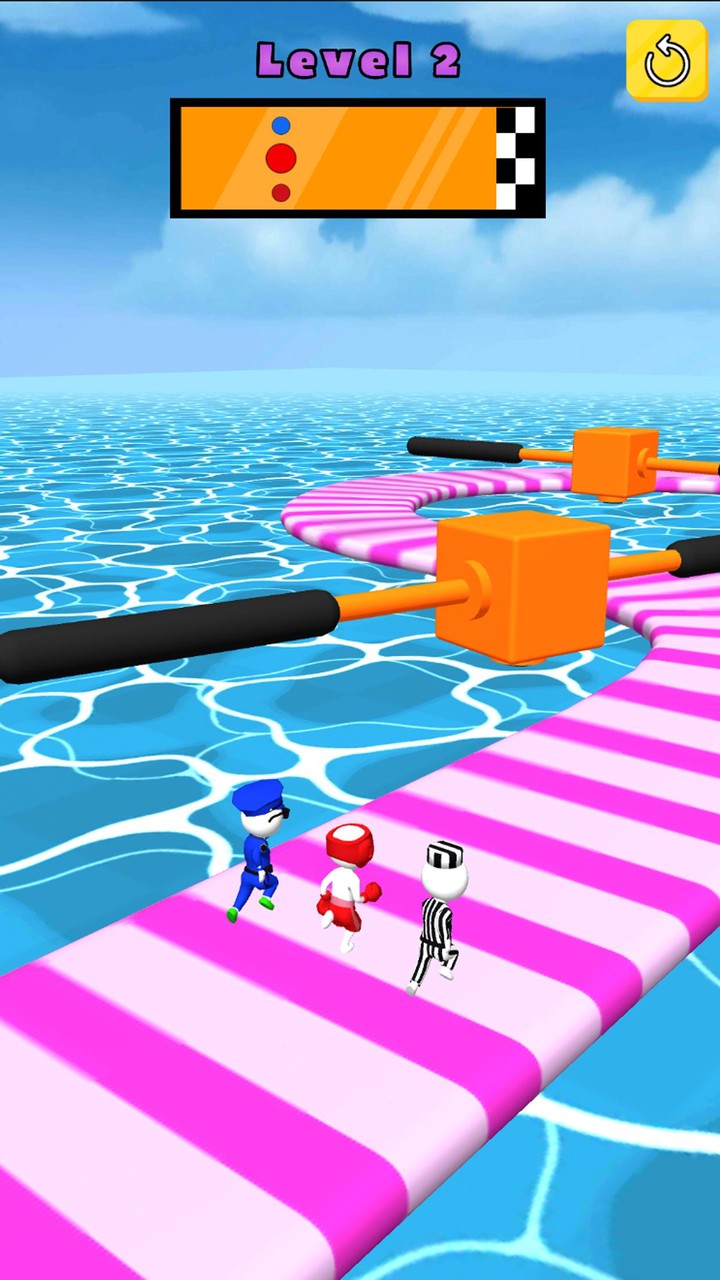 Friends Squad Racing Rush 3d screenshot image 2_Androidswiki.net