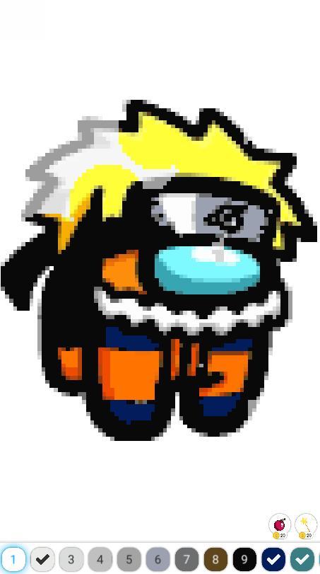 Impostor Pixel Art Coloring screenshot image 5_Androidswiki.net