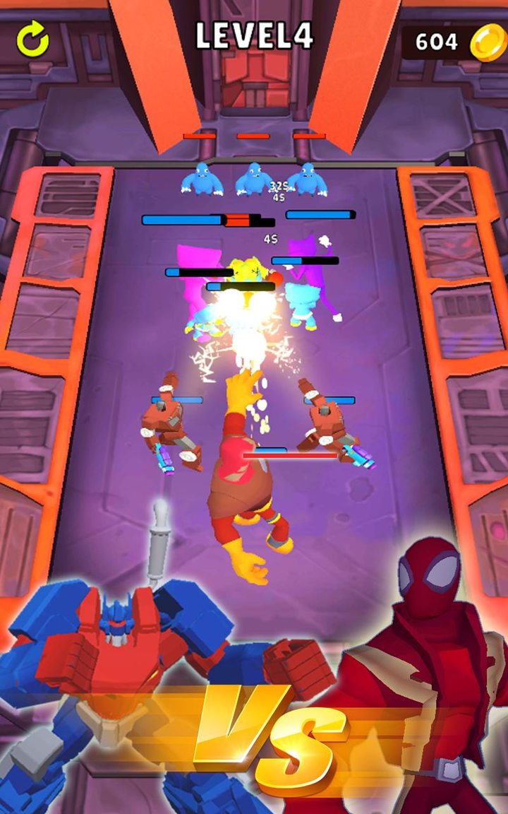 merge superhero vs transform screenshot image 9_Androidswiki.net