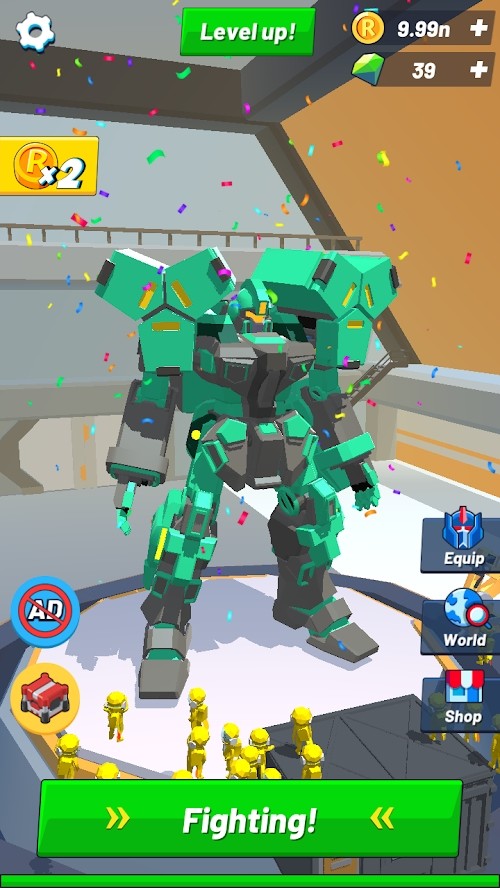 Idle Robot Inc - Idle, Tycoon & Simulation(no watching ads to get Rewards) screenshot image 2_Popularmodapk.com