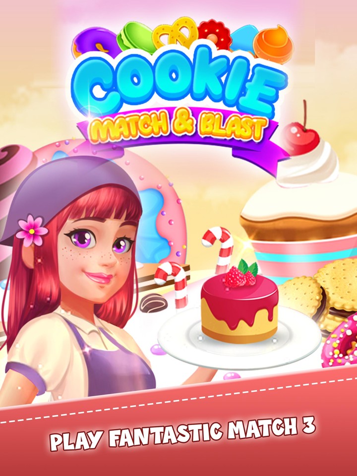 Cookie Dessert Match and Blast screenshot image 1_Androidswiki.net