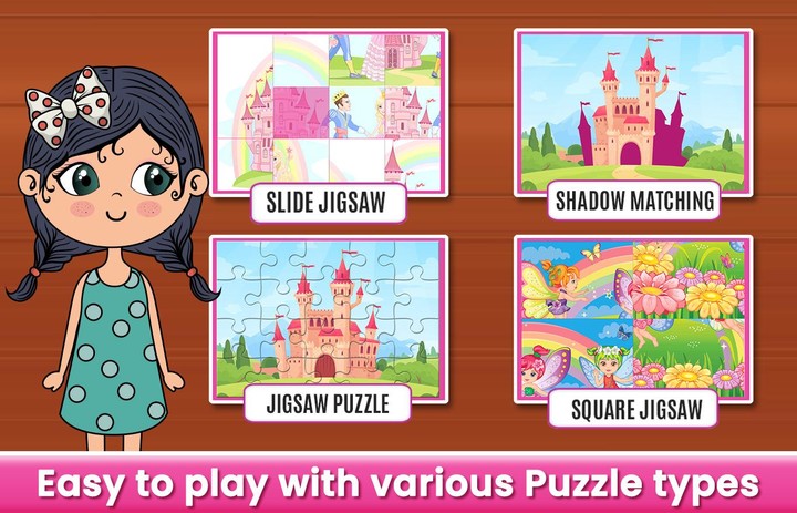 Girls Princess Jigsaw Puzzles screenshot image 5_Androidswiki.net