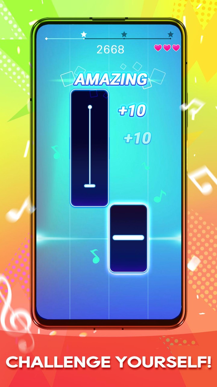 Piano Music Heart: Pop Tiles screenshot image 5_Androidswiki.net
