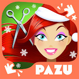 Girls Hair Salon Christmas<span>(Unlock all characters)</span>1.24_Androidswiki.net