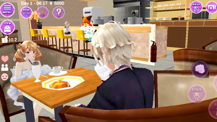 Anime High School Simulator 3D screenshot image 5_Androidswiki.net