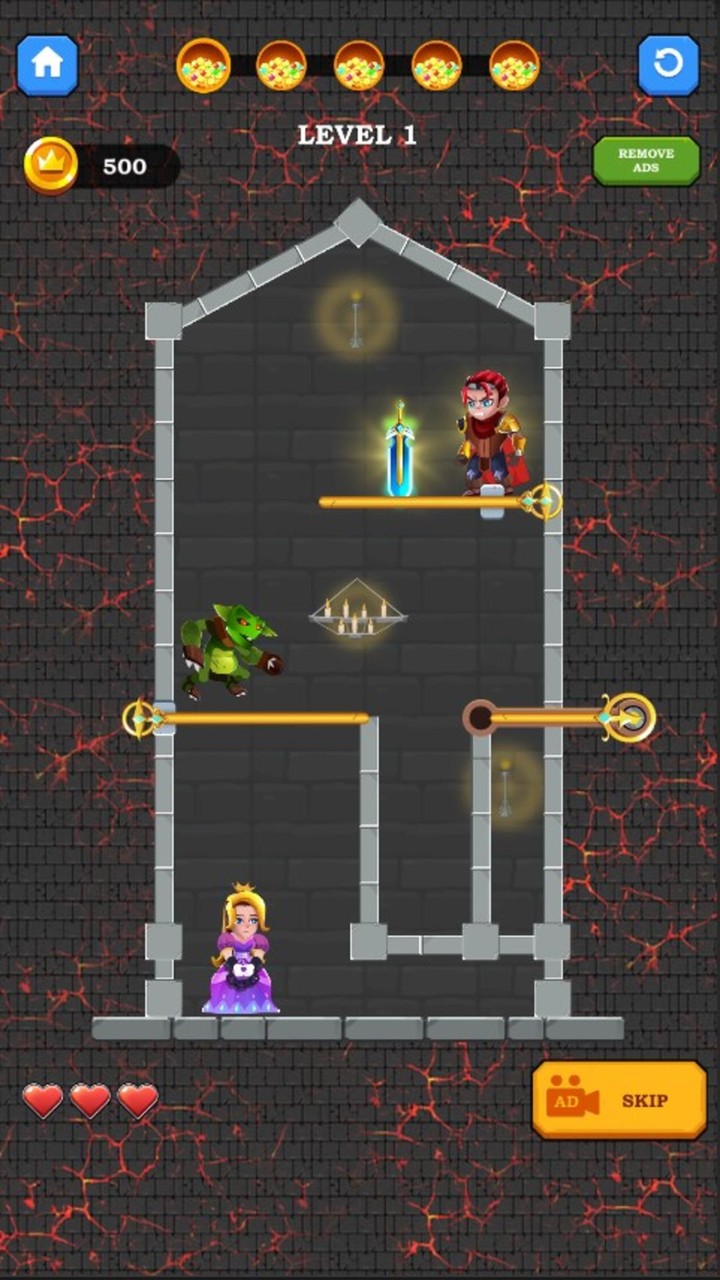Hero Rescue : Pull the Pin screenshot image 8_Androidswiki.net