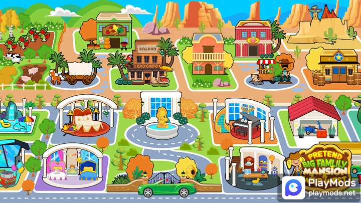 My Pretend Family Mansion<span>(unlock all content)</span> screenshot image 2_Androidswiki.net