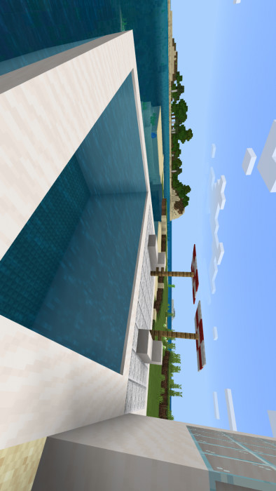 Minecraft<span>(Mods and maps of modern mansions at sea)</span> screenshot image 1_Androidswiki.net
